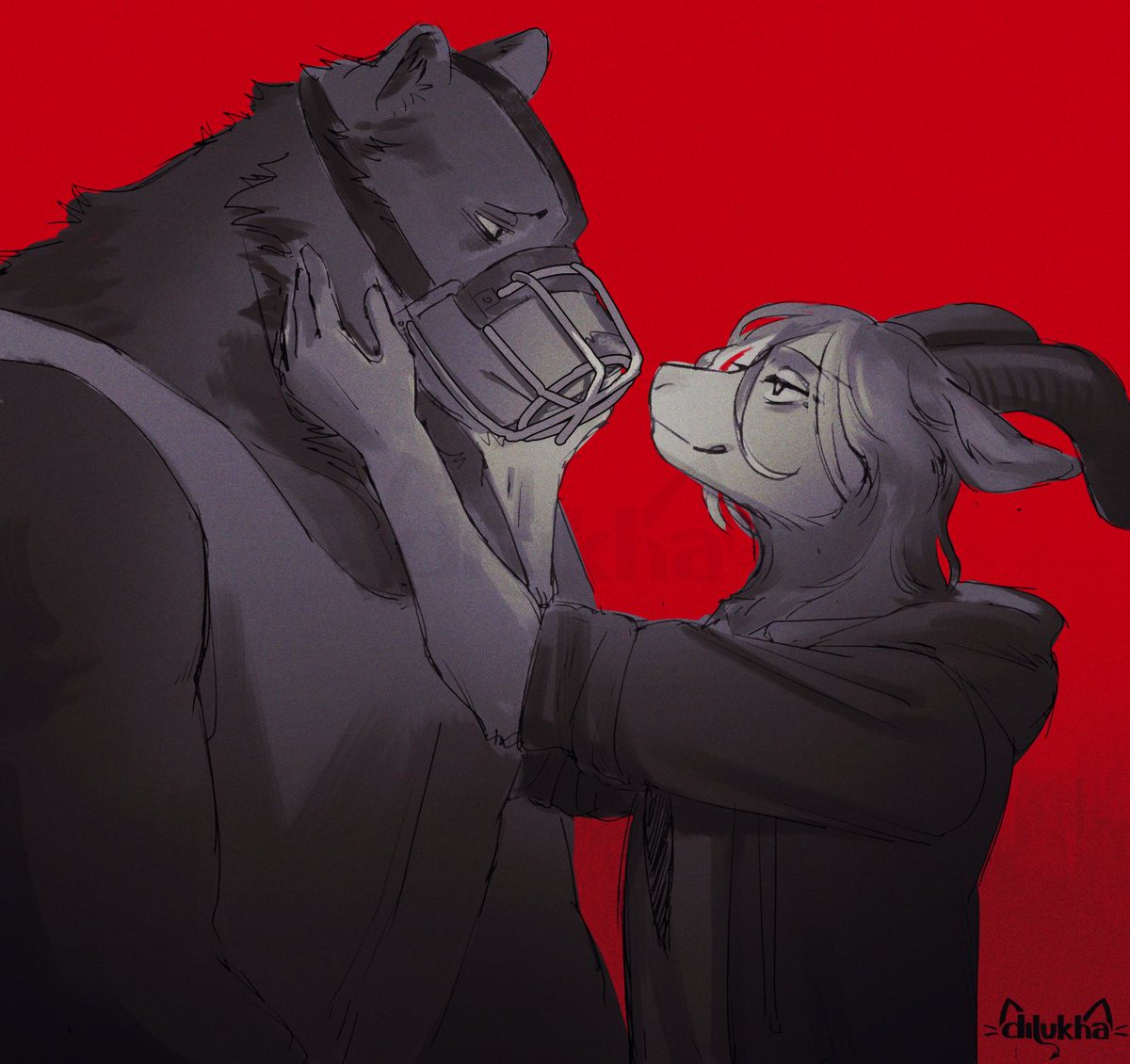 Dilukha Beastars Manga Spoilers Another Quick Riz X Pina Doodle Muzzle Beastars Beastarsfanart