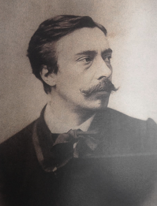 In any case, here's theory #2:He's one of the Stevens brothers: Alfred (1), Joseph (2), or Arthur (3).Alfred Stevens, a painter, was one of Manet's best friends, and had an art studio on the same street corner as Chez Tortoni. All three brothers wore top hats and mustaches.