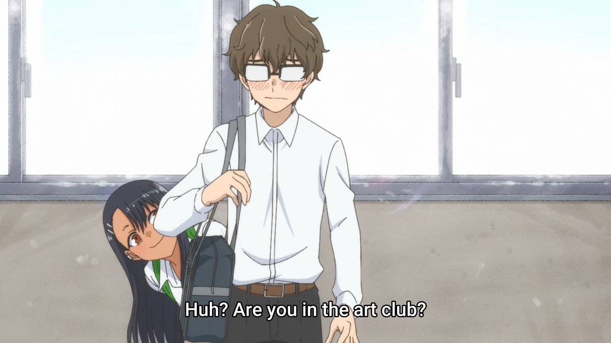 Plus these girls are her friends, so bullies would see this as the perfect opportunity to further bond with them. She doesn& #39;t, she just carefully looks at the manga in silence.She does bully him right afterwards, but strangely becomes fixated with him and starts following him