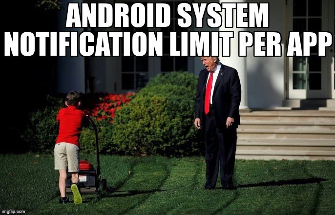 overflow_meme's tweet image. android system notification limit per app stackoverflow.com/questions/3336… #android #androidnotifications