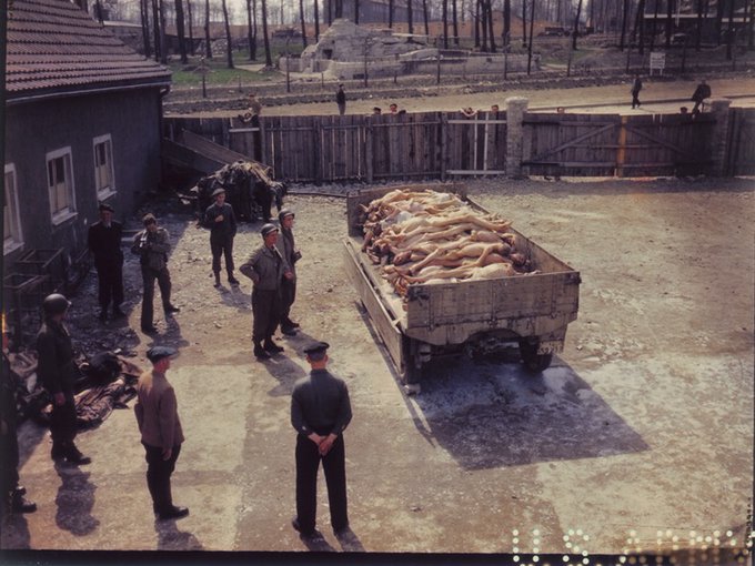 11 April 1945 | American forces liberated the  #Buchenwald concentration camp. Among liberated prisoners were those evacuated from  #Auschwitz. Between 1937-45 Germans imprisoned in this camp almost 280,000 people. Over 56,000 of them were killed.  https://buchenwald.de/en/72/ 
