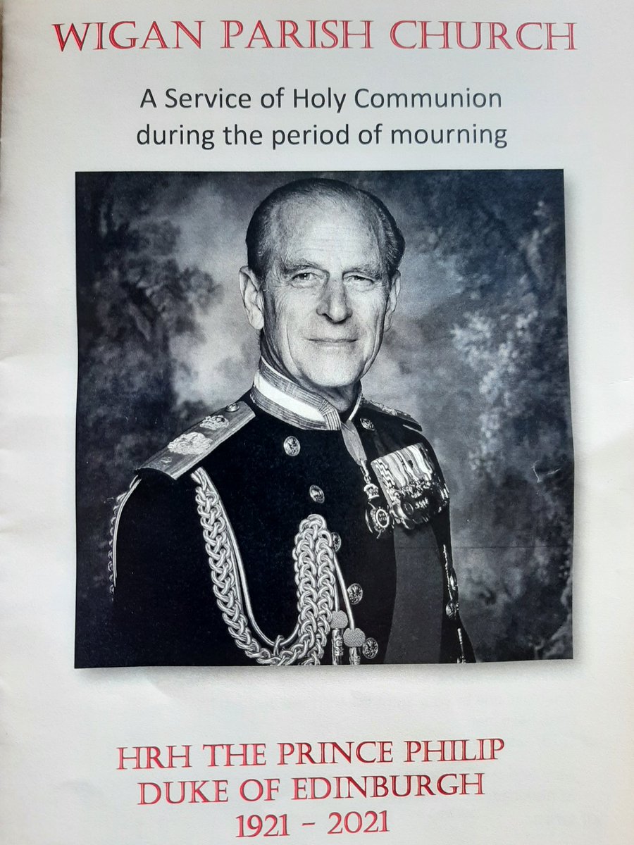 Thanks to the team at Wigan Parish Church, and the Mayor and Leader of <a href="/WiganCouncil/">Wigan Council</a>, for leading us in thanksgiving for the life of HRH Duke of Edinburgh and, wonderfully, for Jesus' Easter victory over death. #hope <a href="/TransformWigan/">Church Wigan</a>