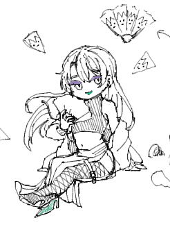 toanizi's tweet photo. 絵茶のげん https://t.co/6KeyMRVvRH