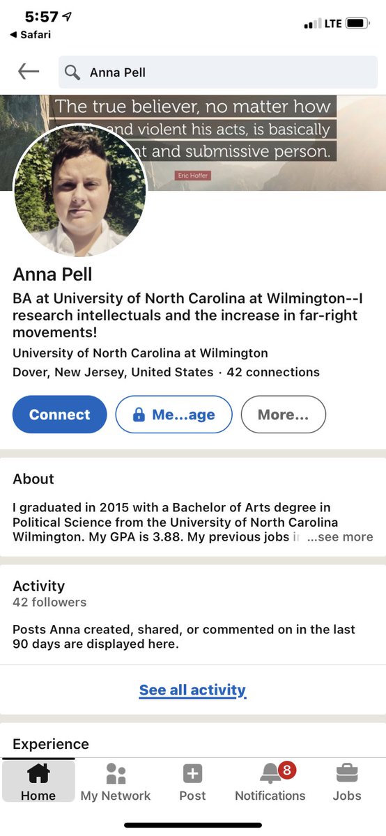 17/ Although they were employed by RF, the students self-identified as TP workers. One student involved in the op was listed in TP-USA’s staff directory.Remember “Atheists for Liberty’s  Thomas Sheedy? His LinkedIn lists him as “Assistant Public Relations Chair” for TP-USA.