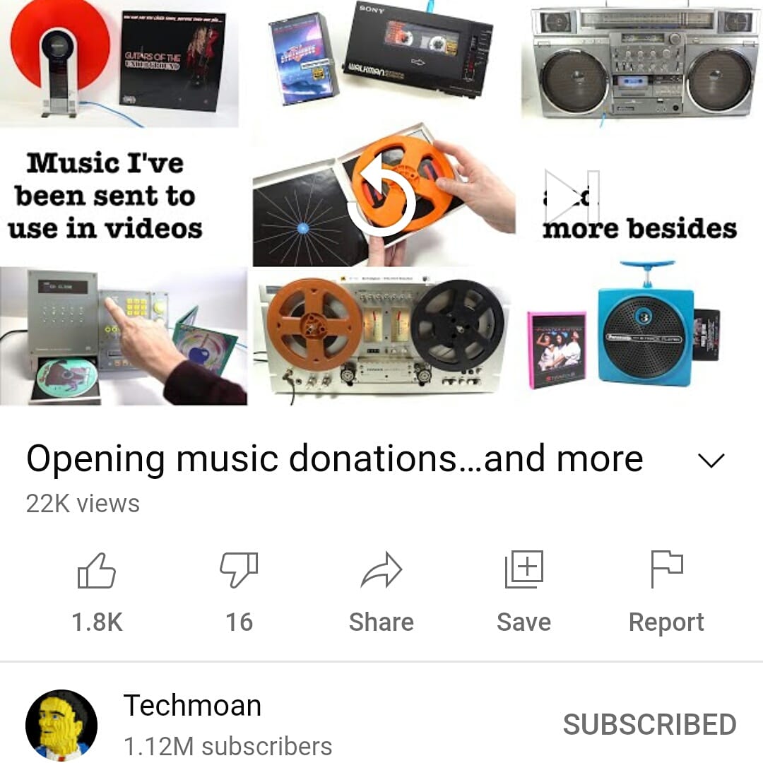 Dead Media Tapes reel and 8 track feature on the latest #Techmoan episode, including <a href="/voguemachine1/">voguemachine</a> and <a href="/galaxyelctrc/">The Galaxy Electric Is A Band</a> 

Watch here --> youtu.be/EFuJHOEy_l0