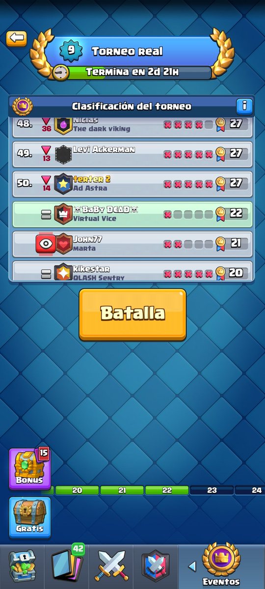 Tiene buena pinta el torneo 🥺😌