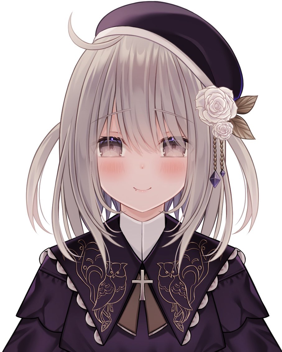 「VTuber『七篠ななみ』ちゃん(@Nanaminanashin0 )をデザイン」|黒なまこ🐟のイラスト