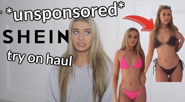 Gem on X: testing SHEIN swimwear  brutally honest BIKINI TRY ON