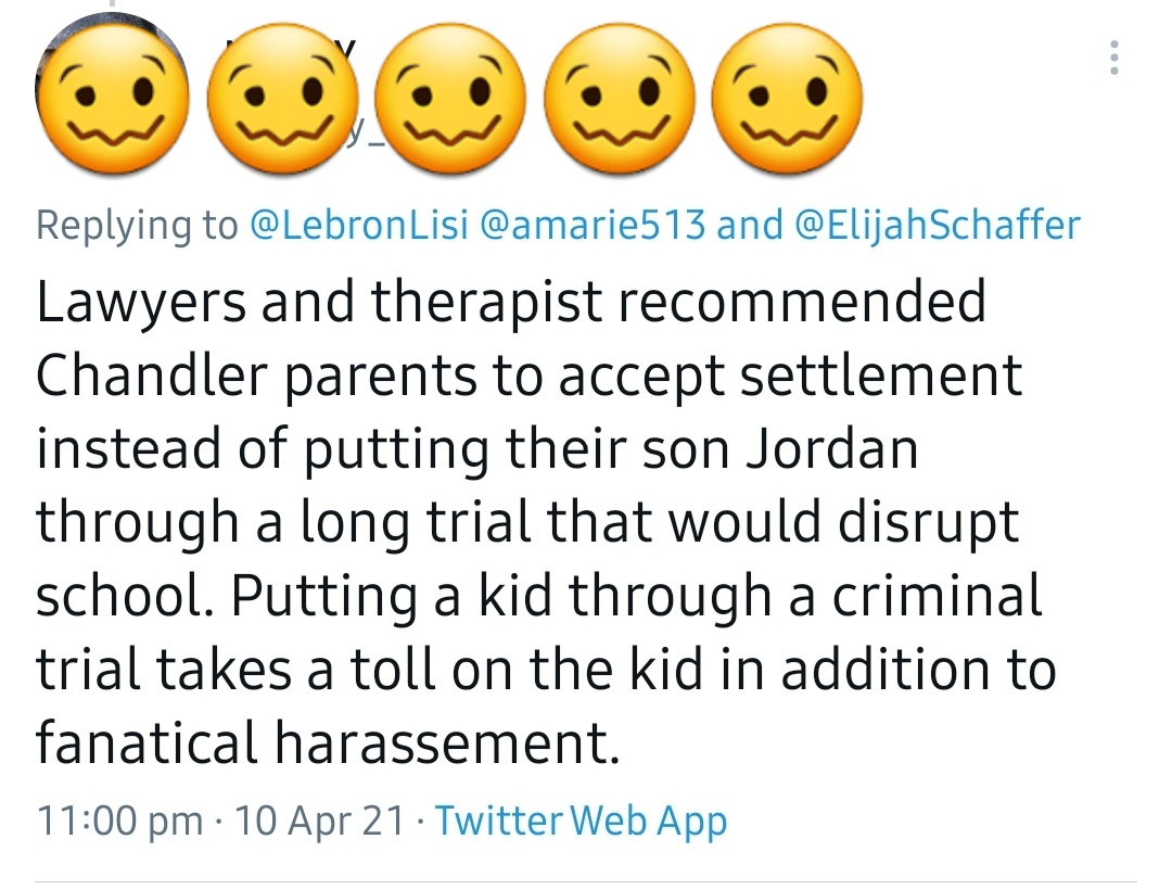 RaspberryR3d's tweet photo. Why would the Chandlers need a recommendation to accept something that they had been rallying for since the very beginning 🤡

#DimTroll https://t.co/kKmU9Jet8E
