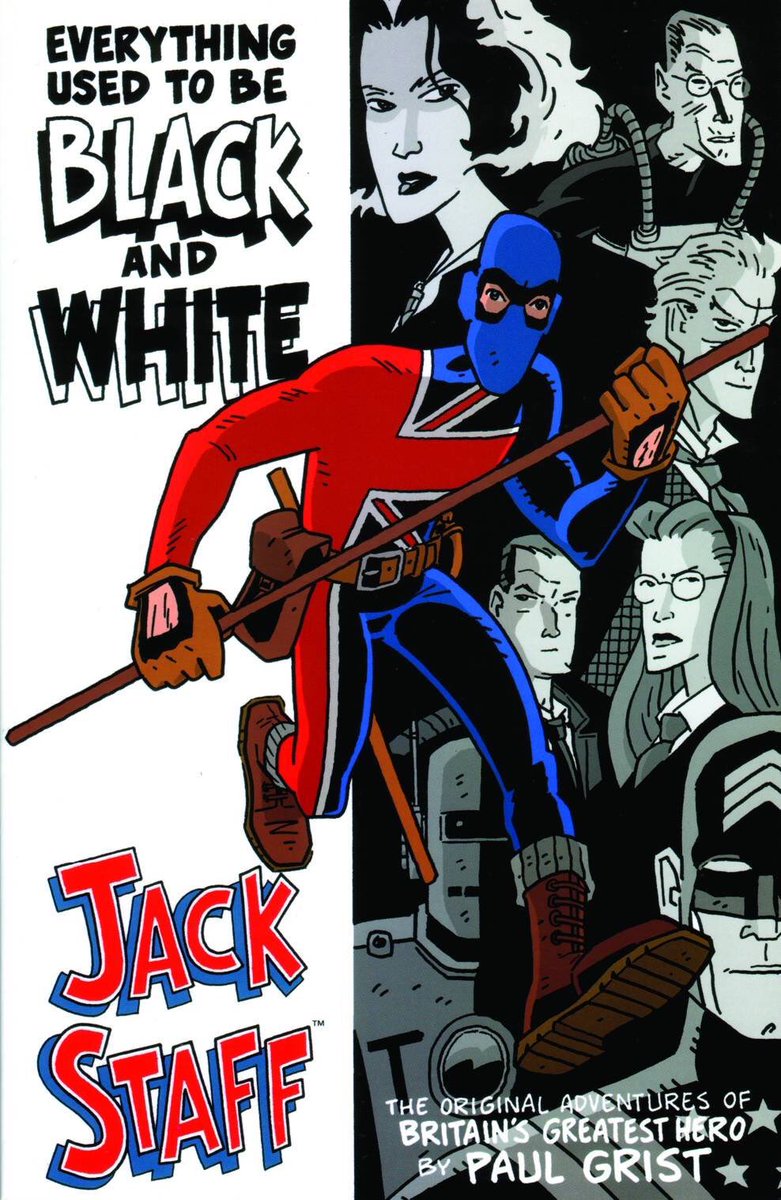 If you haven’t read his origins work on Jack Staff, do so. It’s a fantastic take on British superheroes as well as a love letter to our industry. It’s so much more than a transplant of an American genre, instead critically thinking about what British superheroes would look like.