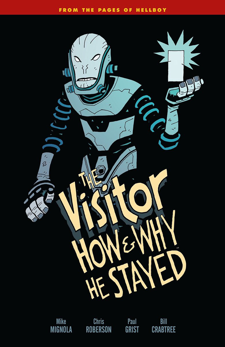 Furthermore his incredible Hellboy universe story The Visitor with  @artofmmignola is one of the best titles from that universe. Absolutely beautiful and heartbreaking all at once, it’s totally human and powerful and anyone who’s a fan of the genre needs to read it.