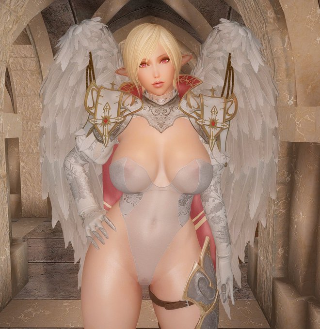 天使さんの護衛してそうな気の強そうな天使さん

#Skyrim #SkyrimSE 