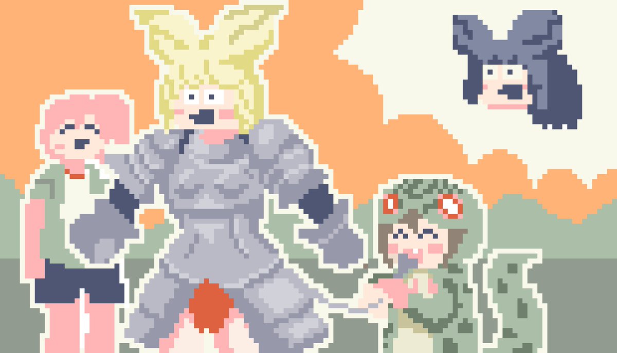 けものフレンズ 体力測定イベントが最高に良かった けもフレ3 モノズキ のイラスト