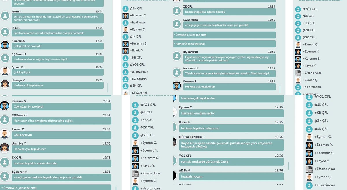 Proje Sonu Öğrenci Sohbet Etkinliğimizi Gerçekleştirdik (Murat ÇELEBİ - Çarşamba Fen Lisesi)