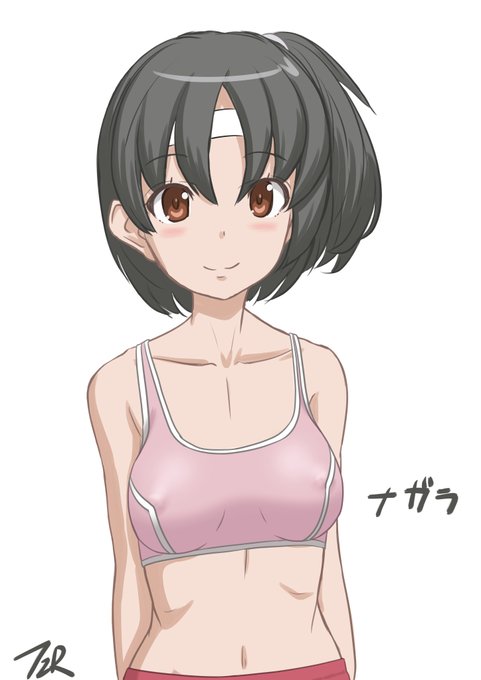 #これを見た人は胸部アップの画像を貼れ
長良型でそれっぽい絵 