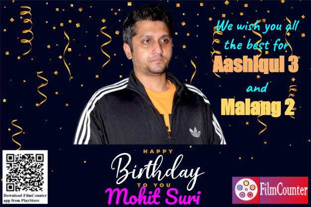 FilmCounterPSRJ's tweet photo. #FilmCounter team wishes you a very Happy Birthday, @mohit11481 Sir.
We would love to have you on our platform as an esteemed user. We wish you all the best for your future projects.
#aashiqui3 #malang2 https://t.co/aM8ckDYUTL