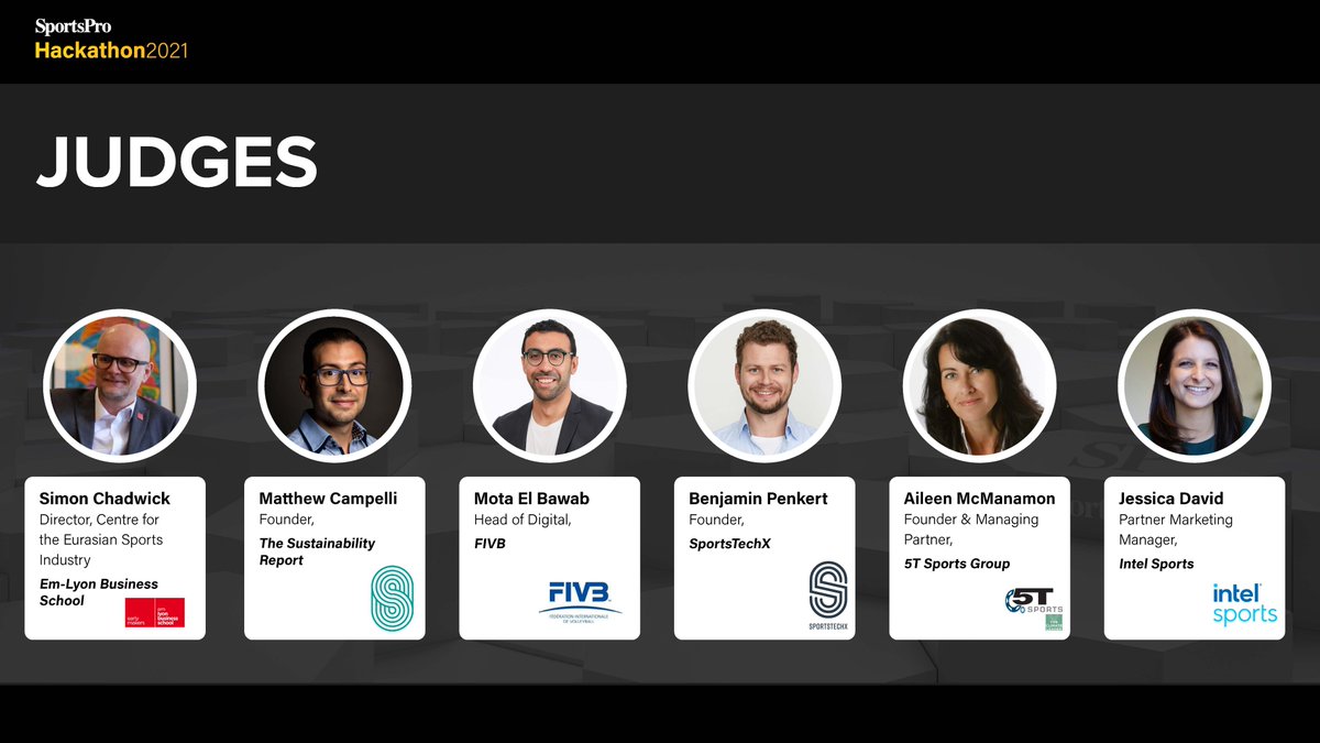 SP_Influencers's tweet photo. It's Judgement Day. 

Each of the 14 teams competing in the 2021 SportsPro Sustainability Hackathon has only 10 hours till they must present to our venerable panel of judges.

#SPHack https://t.co/6U42rk49oX