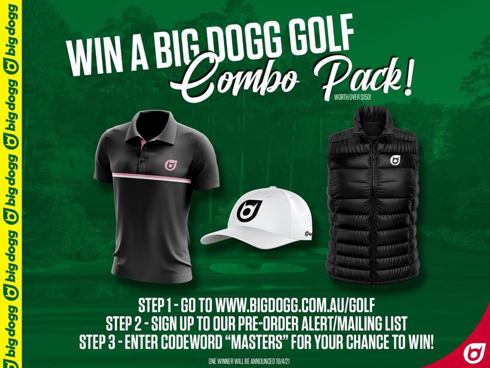 Our Big Dogg Golf range is nearly here! Sign up today to get VIP access to our new products and you could also win a combo pack!
Visit bigdogg.com.au/golf for more information ⛳️🏌🏽‍♂️ #bigdogggolf #Masters #usmasters #bigdogg
