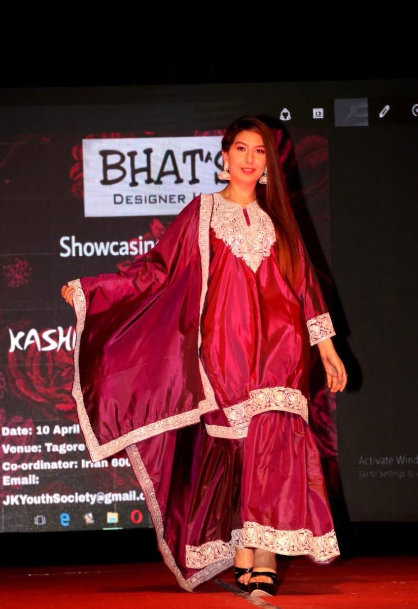 AdityaRajKaul's tweet photo. Kashmir Fashion Show held in Tagore Hall, Srinagar on 10th April 2021. Organized by JK Youth Society. Who would have thought few years ago that this too is possible in Kashmir!!
10 designers and 22 models of Kashmir participated with designer Rajdeep Ranawat. This is terrific. https://t.co/pYTvlVtkUx