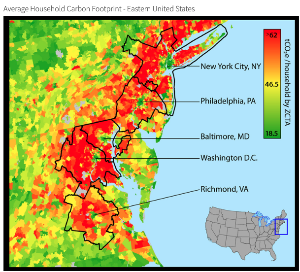 Let's take this a step further and make it a forward-looking thought experiment to consider the question:How much carbon pollution could the US save by 2030 with urban infill housing? /1  https://coolclimate.org/maps   https://twitter.com/zack_subin/status/1381046062115221512