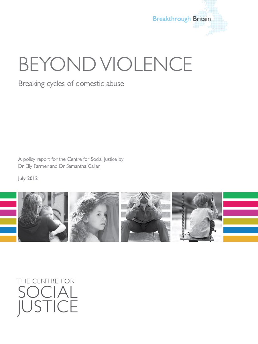 In 2012 Samantha Callan and Lord Farmer’s daughter, Elly, wrote a report for the Centre for Social Justice called Beyond Violence, which introduced AFFC-style “differentiation” of domestic abuse, including the “situational violence” to which Lord Farmer refers in the webinar.