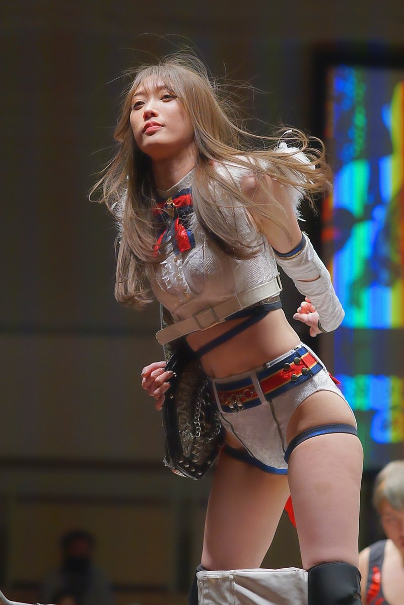 マークン 21 4 11ddt後楽園大会 赤井沙希選手入場シーン 格好よく撮れたかな Ddtpro Eruption 赤井沙希 マークン 21 4 11ddt後楽園大会 赤井沙希選手入場シーン 格好よく撮れたかな Ddtpro Eruption 赤井沙希