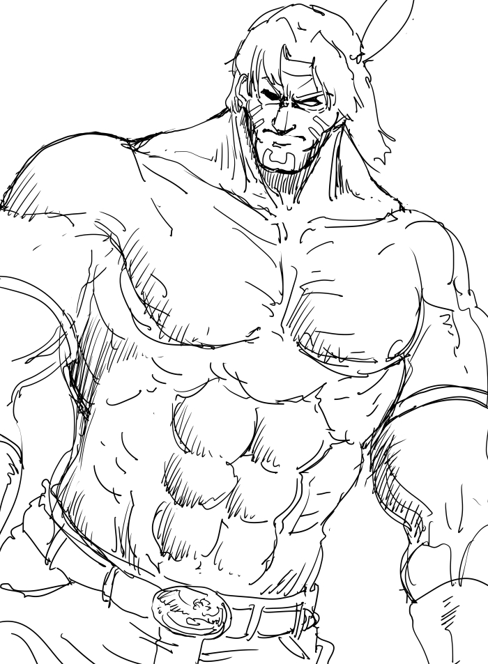 おやつの時間なので今描いたTホーク貼っておきます 