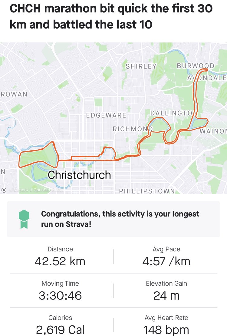 aaronclapham's tweet photo. Made it, tough last 10kms but happy with my first effort https://t.co/RE07nDWPLa