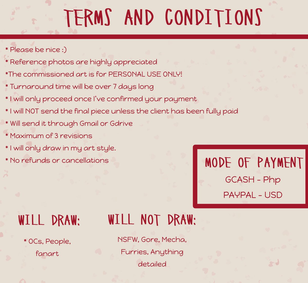 tonescomm's tweet image. [Rt’s and fleets are highly appreciated ^^]

I’m opening up 5 slots per batch 💖 I’m saving up to help my family pay bills and also for my college fees.

Send me a dm if you’re interested &amp;lt;3