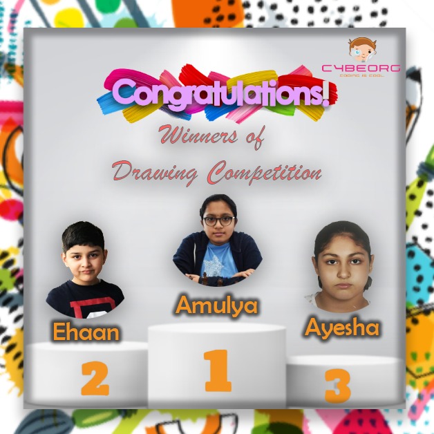 TheCybeorg's tweet photo. We are delighted to present you the winners of the drawing competition!!
Congratulations on drawing on your way to the top guys!

Visit https://t.co/S6IXKqa1e1 for more information.

#machinelearning #coding #java #codingisfun #learnwithus #technology #designing #programming https://t.co/9SBZxjdRM1