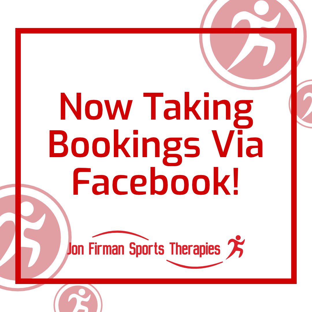 FirmanSports's tweet photo. Bookings avaiable from tomorrow onwards! 🙌🏻 you  can now book via Facebook! You can also still message me and I will book you in personally. Only a couple of appointments left this week so get booked in to avoid missing out 🔥 #northwich #sportsmassage #health #fitness #wellbeing https://t.co/vBeKEXPbZQ