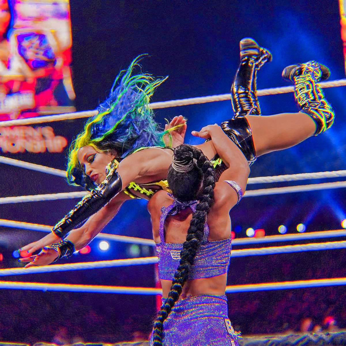 RolesUpInGold's tweet image. Rookie? Blair your truly proved that you definitely belong here in the WWE—i take back all them times i called you a 𝐑𝐎𝐎𝐊𝐈𝐄. You gave be as good as what i gave you and i have the utterly most respect for you.