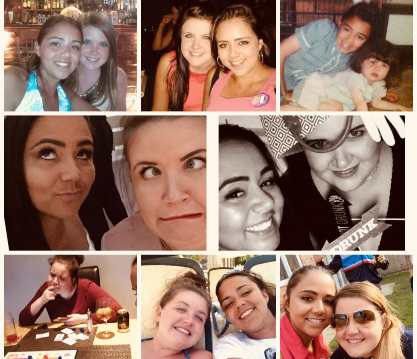 MariaHardwidge's tweet photo. Hard to find one in our later years without a glass in hand ππ»ββοΈππ»ββοΈπ #defosisters #luckyme God Iβve missed our outings. Not long now though ππ₯β€οΈ#NationalSiblingsDay2021 @jemmaogden https://t.co/c4whXtc6zZ