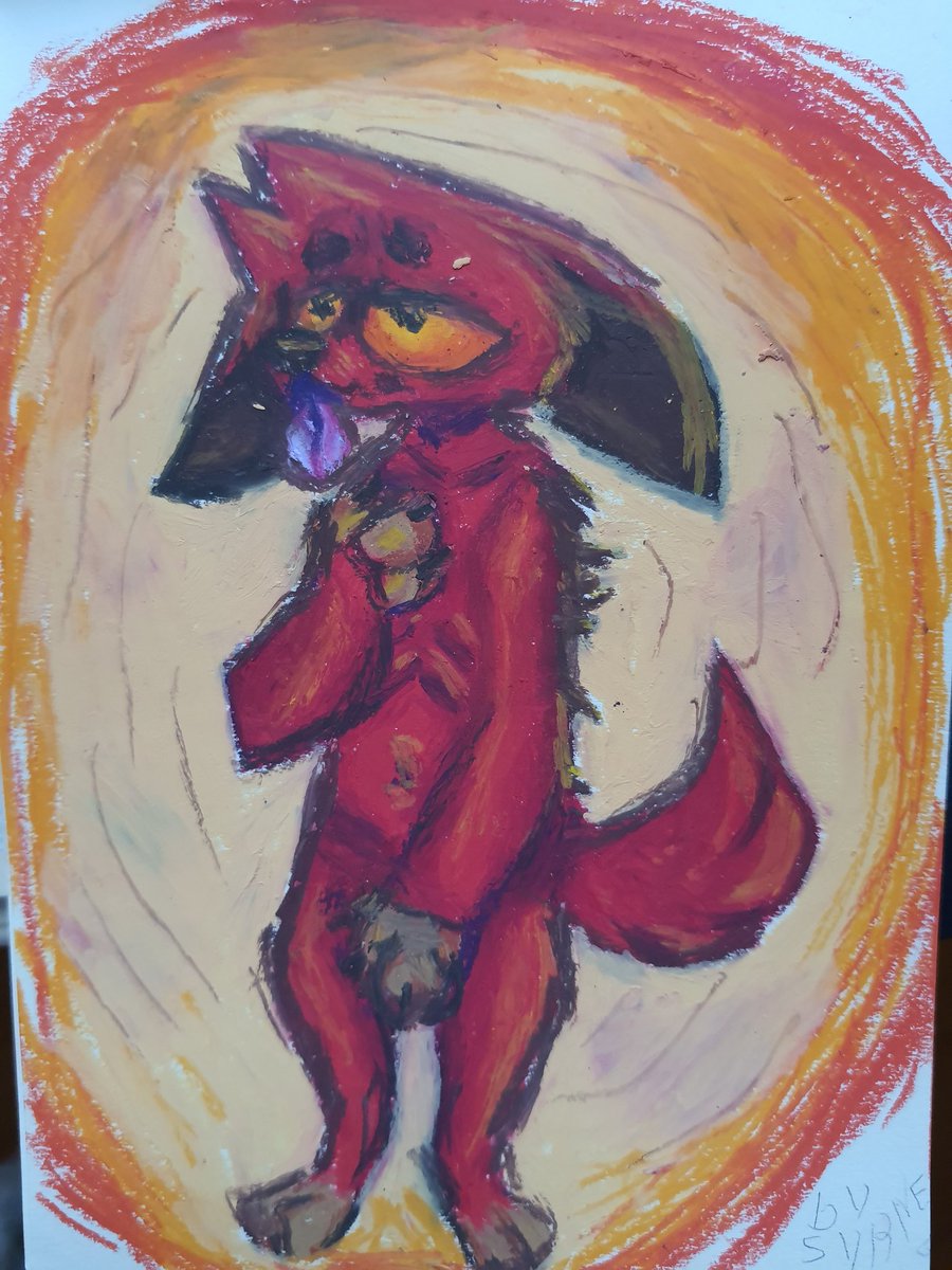 syrneg's tweet photo. Some oil pastel works https://t.co/8U1xvfKFkH