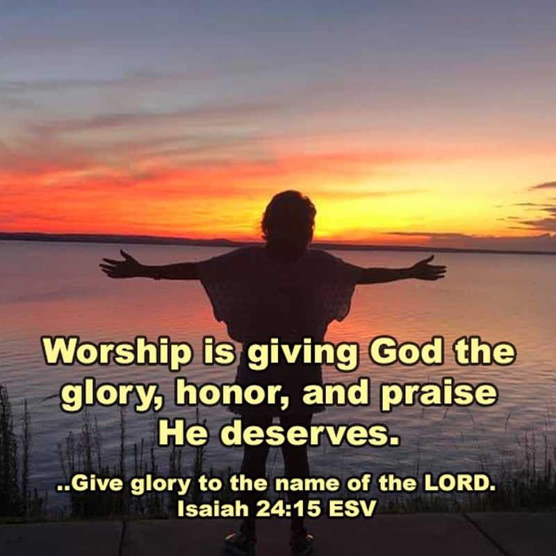 dailyword4you's tweet photo. ..give glory to the name of the LORD, the God of Israel. Isaiah 24:15 ESV . #RiseAndShine #GiveGodGlory #GoFishGuys https://t.co/daCxjJkLTL https://t.co/In6p4FechX