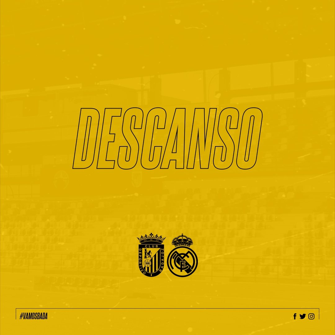 CDBadajoz's tweet image. ⏱️45'| Nos vamos al descanso con ventaja en el marcador. 

1️⃣ CD Badajoz 
0️⃣ RM Castilla 

📻 Sigue en directo el #BadajozRMCastilla a través de #RadioCDB ⬇️
cdbadajoz.emitironline.com