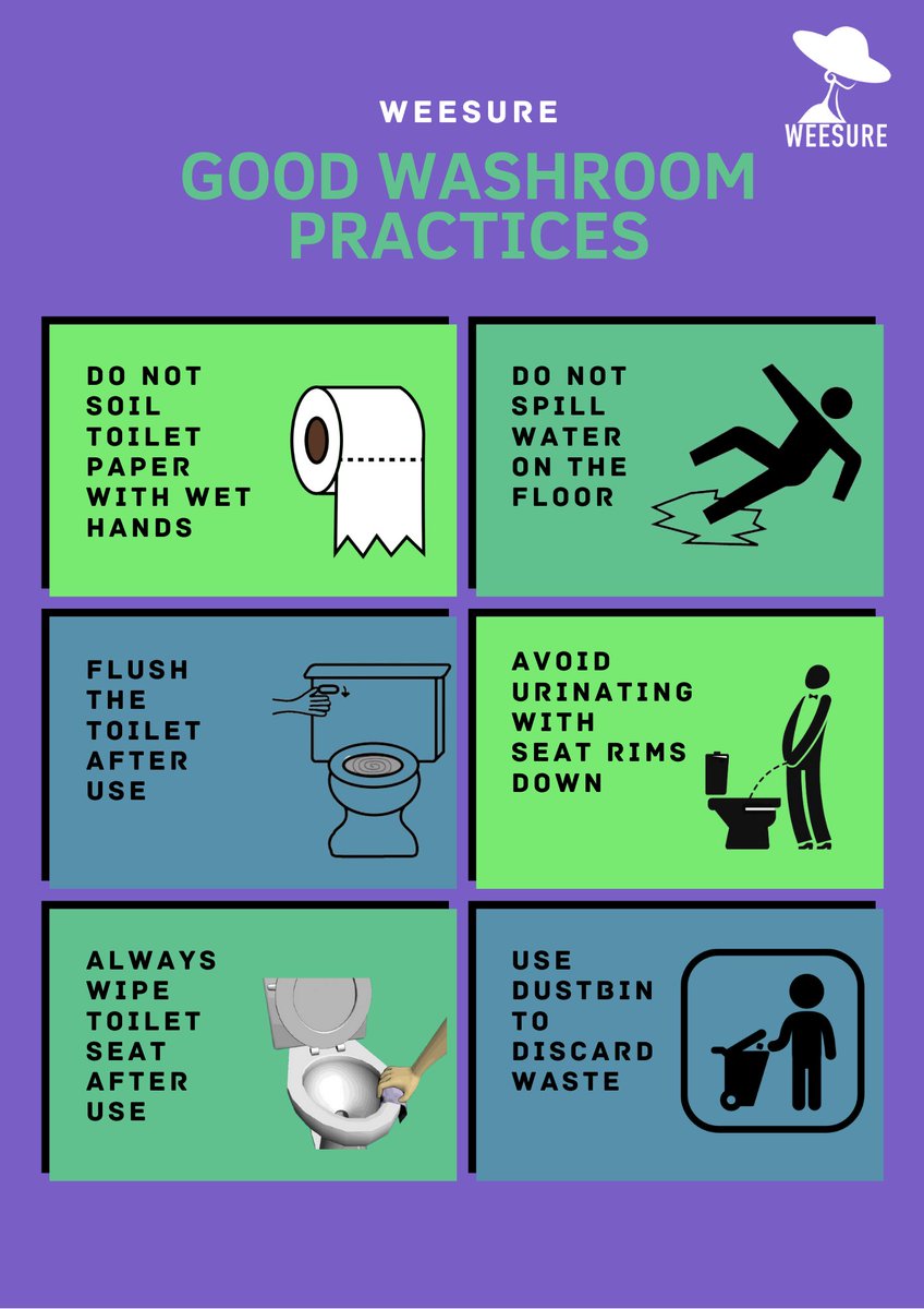 getweesure's tweet photo. Treat me well, keep me clean, I'll not tell anyone, what I've seen.
- Toilet
.
.
.
#toiletethics #toilet #ethics #washroom #practice #cleantoilet #cleanliness #clean #tidytoilets #freshtoiletseat #womenempowerment #pregnancy #weesure #womenempowerment #uti https://t.co/Bcl0SGmAjk