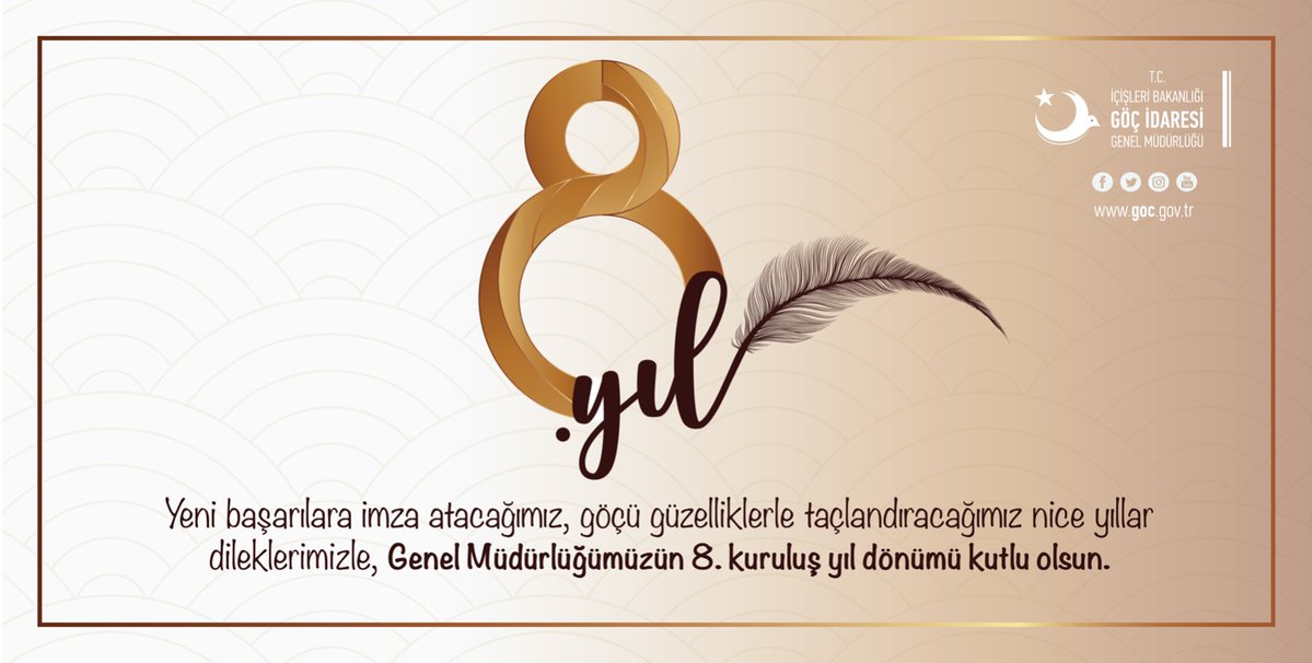 #Göçİdaresi8Yaşında
#GİGM8Yaşında