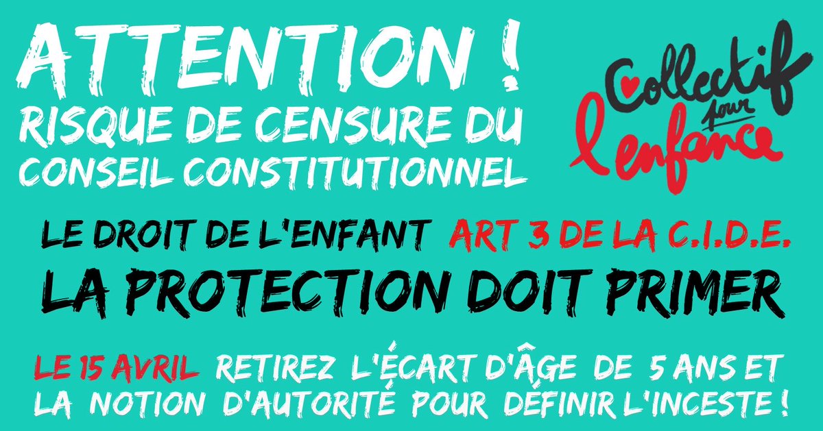 CussighP's tweet image. Il faut arrêter de faire primer le droit des adultes et avoir enfin une culture de protection des enfants