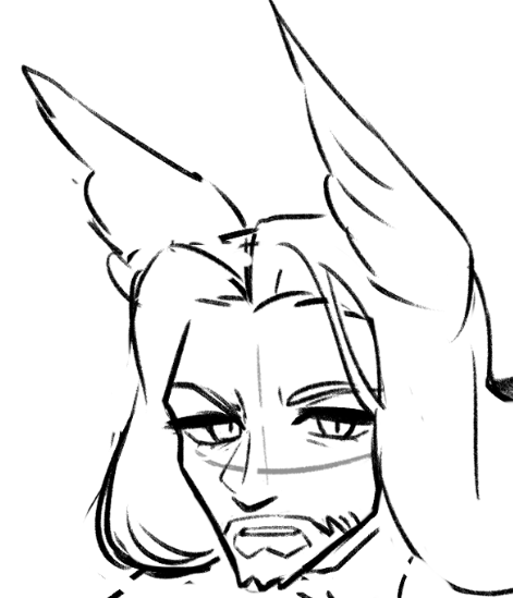 imo one of the better hellagur faces i've drawn but unfortunately for a shitpost 