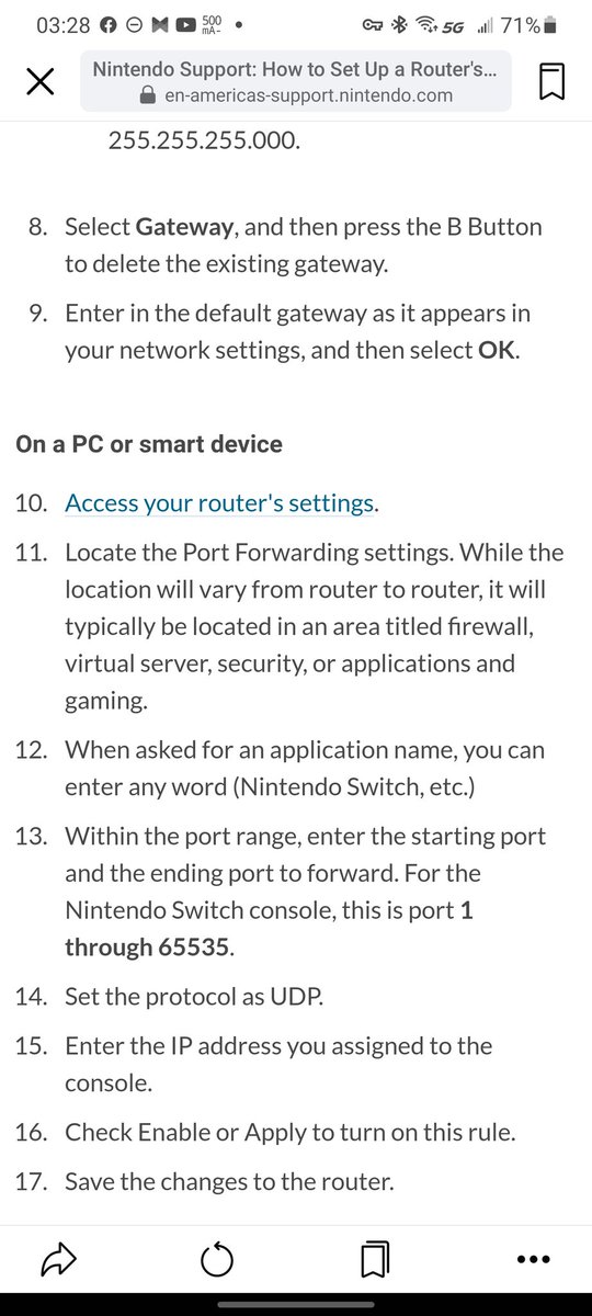 Dig1talSt0rm's tweet photo. @NintendoAmerica has anyone told you how bad an idea this is? Let's take your corporate router and do the same thing too. I'm sure your game systems are flawless and will never be abused. https://t.co/Ib3XsI6Gwl