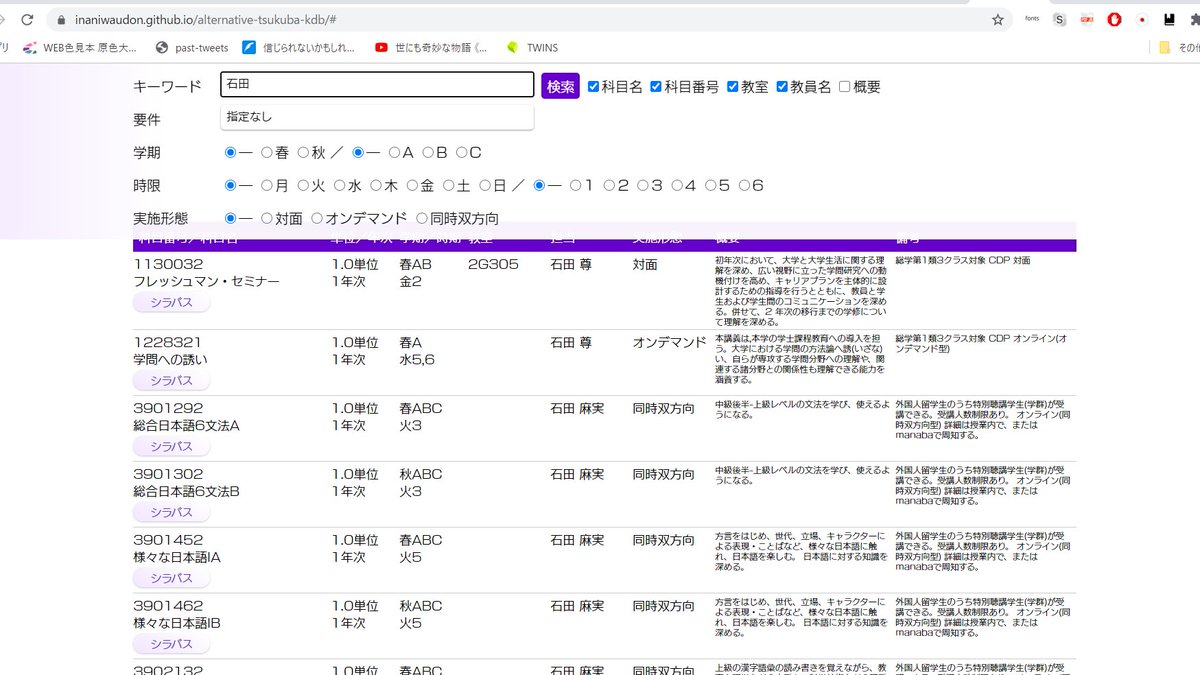 シラバス 久留米 高専