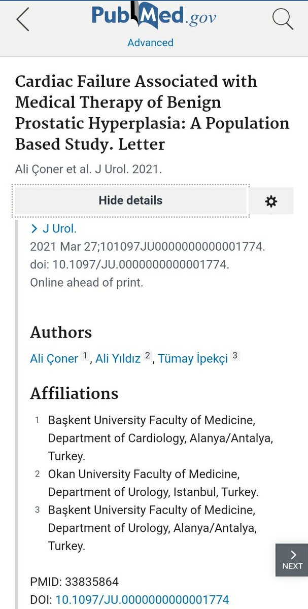 tumayipekci's tweet photo. Hot off the press💥 Our letter in @JUrology Drug treatment of patients should be arranged considering the sweet spot between possible adverse side effects caused by alpha-blockers such as doxazosin and the possibility of hypertensive heart failure due to uncontrolled hypertension https://t.co/3u7IaekMDn
