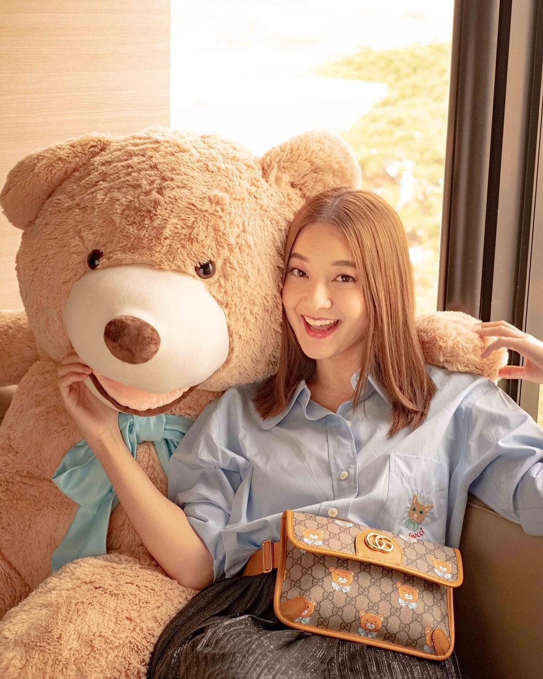 belt bag teddy bear