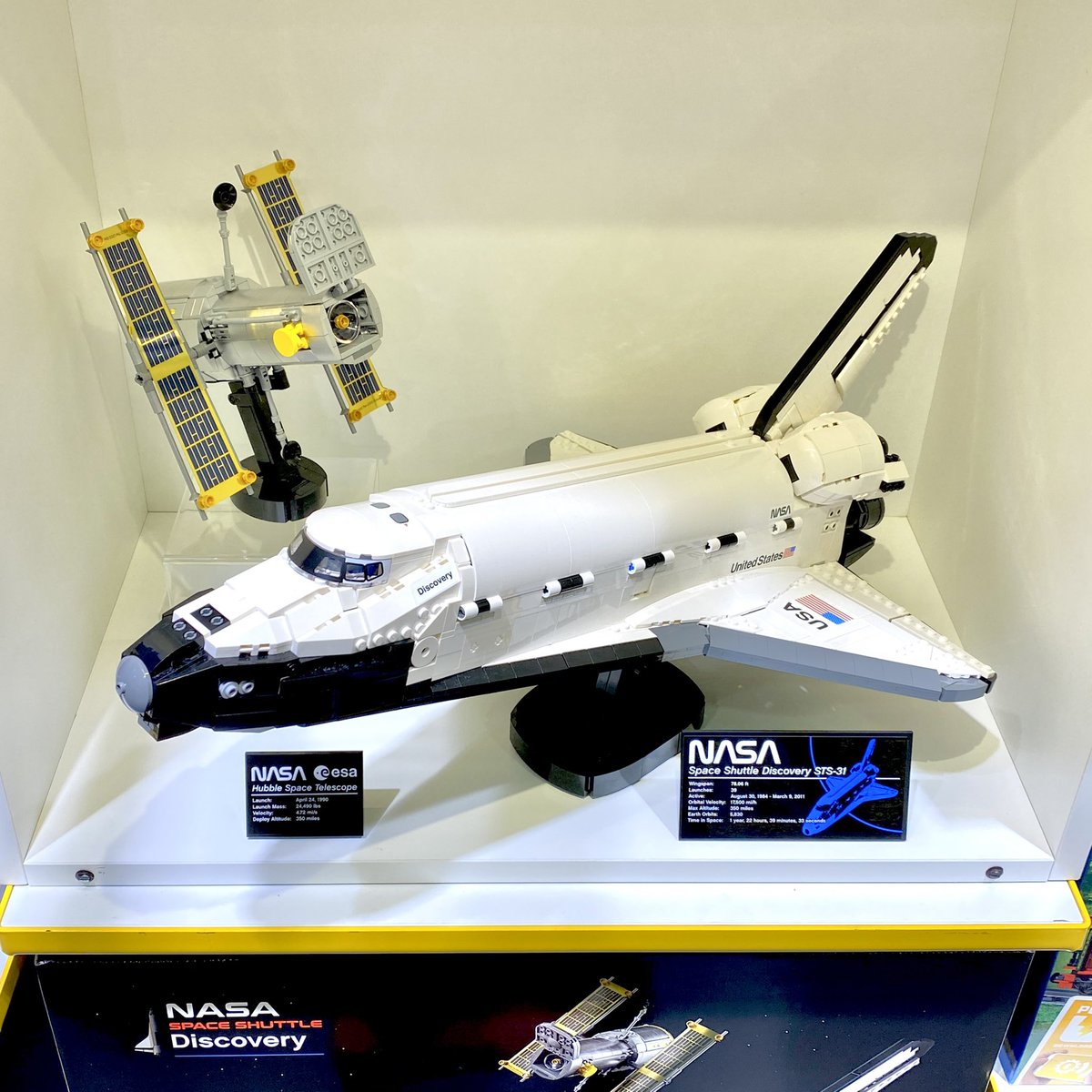 箱なし LEGO互換 スペースシャトル ディスカバリー号 NASA 本格派ま
