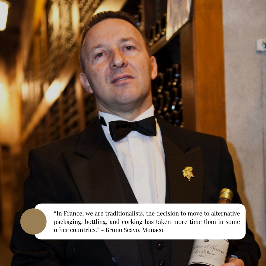Bruno Scavo believes that it took more time for French consumers to adapt to alternative packaging, bottling and closures. Would you agree? 

Do not miss our #AlternativePackaging webinar on April 19th 3pm CET. #ASIsomms
