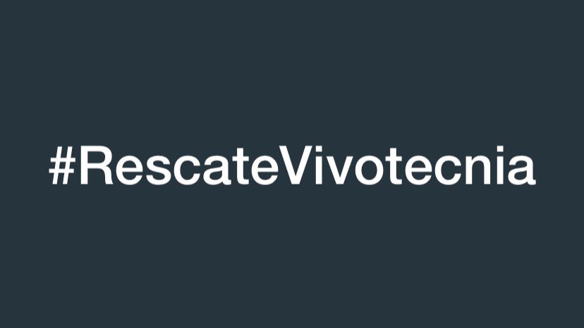 Vamos a seguir apoyando a nuestras compañeras de Madrid con el hashtag #RescateVivotecnia