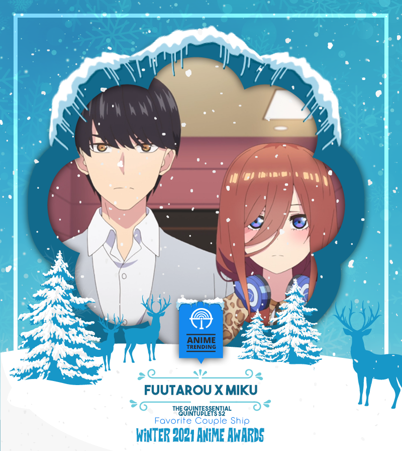 anime winter couple