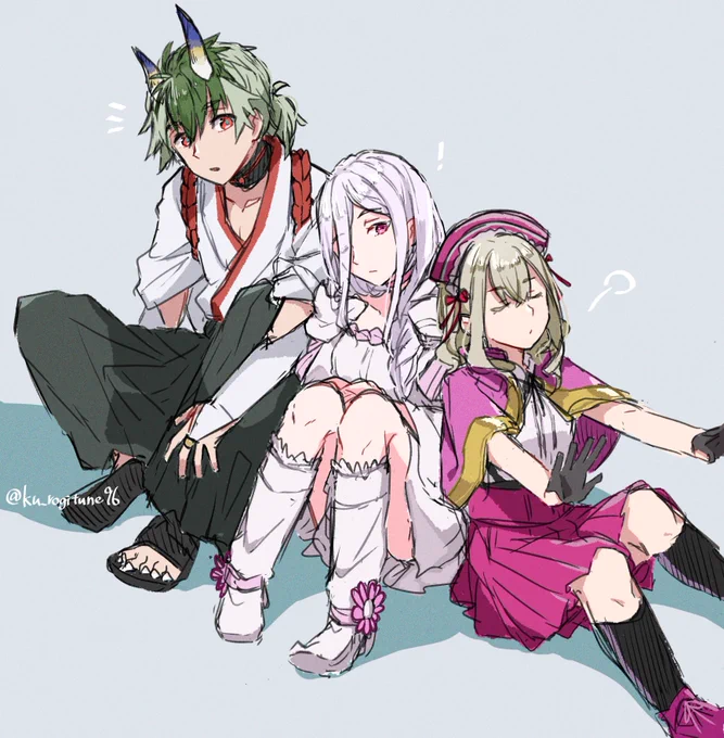 白ソフィ鬼 #蜘蛛ですが 