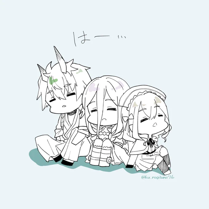 白ソフィ鬼 #蜘蛛ですが 